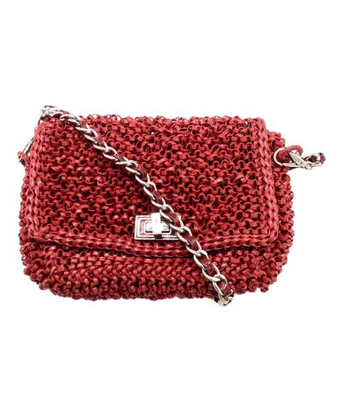 ANTEPRIMA（アンテプリマ）ANTEPRIMA (アンテプリマ) LUCCHETTO ルッケット ワイヤーバッグ レッドの古着・服飾アイテム