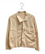 SHエスエイチ）の古着「FLIGHT SHIRT/フライトシャツ/SH-USWP-001」｜ベージュ