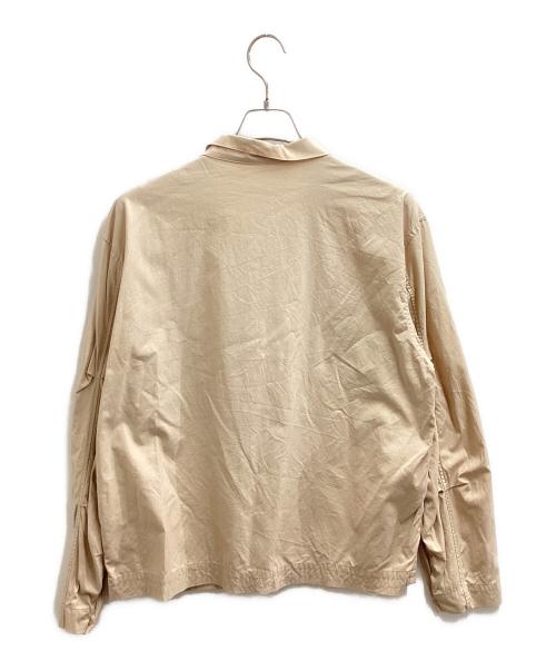 SH（エスエイチ）SH (エスエイチ) FLIGHT SHIRT/フライトシャツ/SH-USWP-001 ベージュ サイズ:Mの古着・服飾アイテム