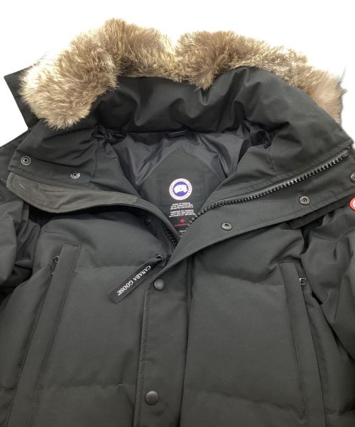 CANADA GOOSE（カナダグース）CANADA GOOSE (カナダグース) WYNDHAM PARKA ウィンダム パーカ 3808MA ダウンコート サザビーリーグ ブラック サイズ:Lの古着・服飾アイテム