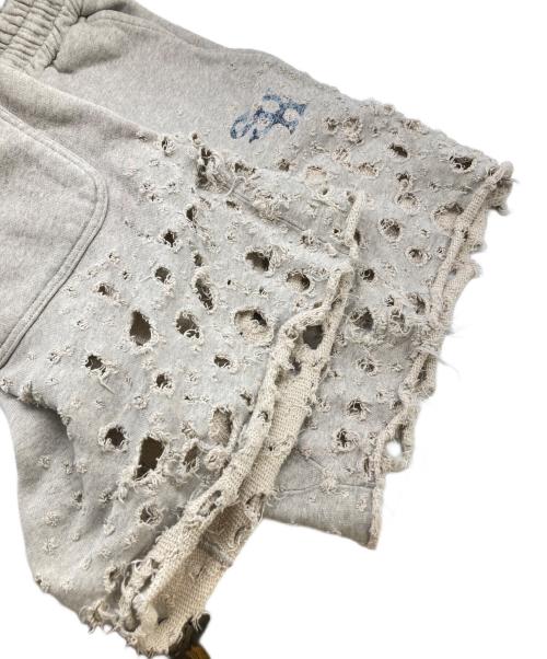 SUGARHILL（シュガーヒル）SUGARHILL (シュガーヒル) 24SS CRASHED SWEAT SHORT TROUSERS 2441000908 クラッシュスウェットショートパンツ グレー サイズ:2の古着・服飾アイテム