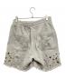 SUGARHILL (シュガーヒル) 24SS CRASHED SWEAT SHORT TROUSERS 2441000908 クラッシュスウェットショートパンツ グレー サイズ:2：15000円