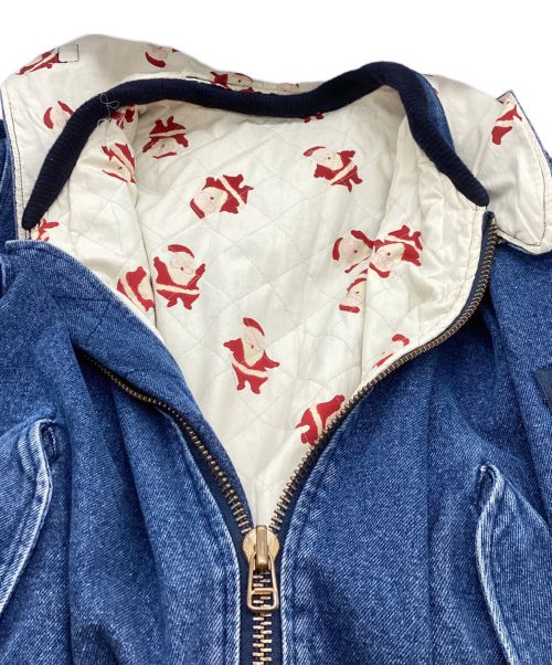 PINK HOUSE（ピンクハウス）PINK HOUSE (ピンクハウス) 紺デニムサンタブルゾン 27PJ-20 インディゴ サイズ:Freeの古着・服飾アイテム