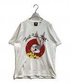 LOONEY TUNES×KITHルーニーチューンズ×キス）の古着「プリントカットソー　バッグスバニー」｜ホワイト