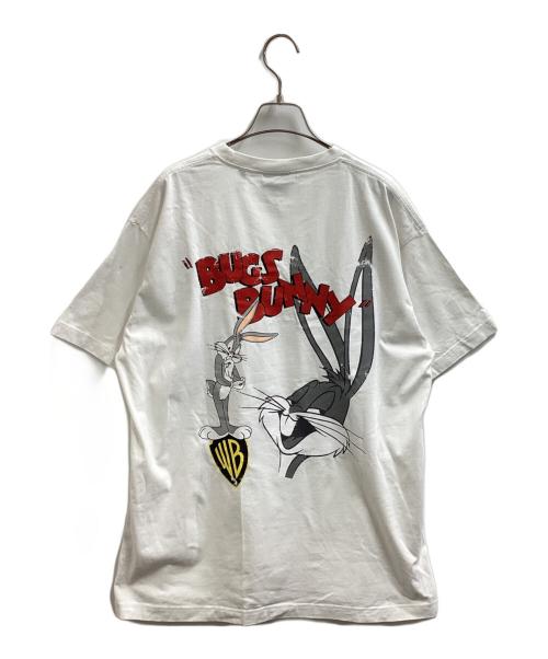 LOONEY TUNES（ルーニーチューンズ）LOONEY TUNES (ルーニーチューンズ) KITH (キス) プリントカットソー　バッグスバニー ホワイト サイズ:Lの古着・服飾アイテム