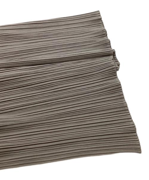 PLEATS PLEASE（プリーツプリーズ）PLEATS PLEASE (プリーツプリーズ) プリーツパンツ PP04-JF609 グレー サイズ:4の古着・服飾アイテム