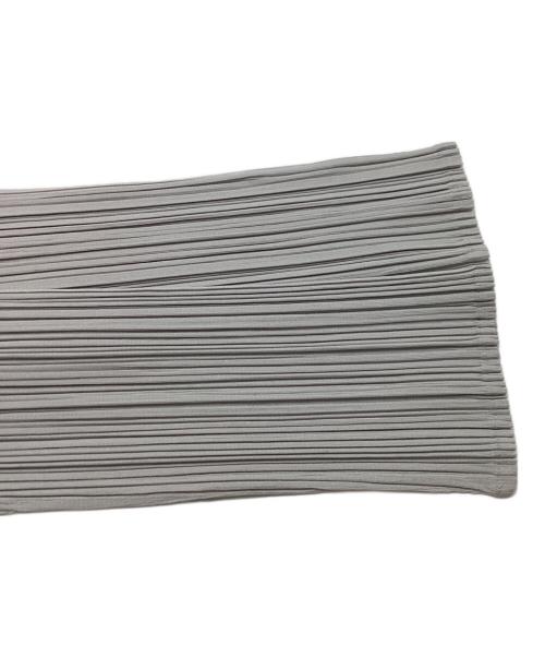 PLEATS PLEASE（プリーツプリーズ）PLEATS PLEASE (プリーツプリーズ) プリーツカットソー PP51-JK602 グレー サイズ:4の古着・服飾アイテム