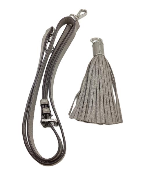 MICHAEL KORS（マイケル・コース）MICHAEL KORS (マイケルコース) チェーンショルダーバッグ 35S7SBFL2T ベージュの古着・服飾アイテム