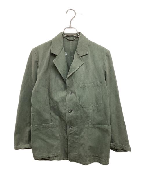 Swedish Military（スウェーデン ミリタリー）Swedish Military (スウェーデン ミリタリー) プリズナージャケット 玉虫 玉虫 サイズ:サイズ表記なしの古着・服飾アイテム