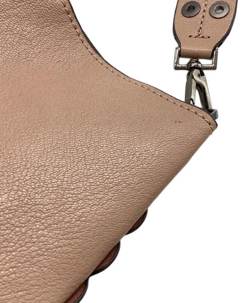 Kate Spade（ケイトスペード）Kate Spade (ケイトスペード) レザーワンショルダーバッグ ベージュの古着・服飾アイテム