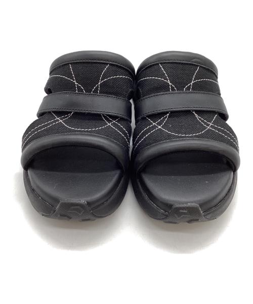 OAO（オーエーオー）oao (オーエーオー) サンダル ブラック サイズ:24cmの古着・服飾アイテム