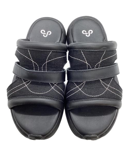 OAO（オーエーオー）oao (オーエーオー) サンダル ブラック サイズ:24cmの古着・服飾アイテム