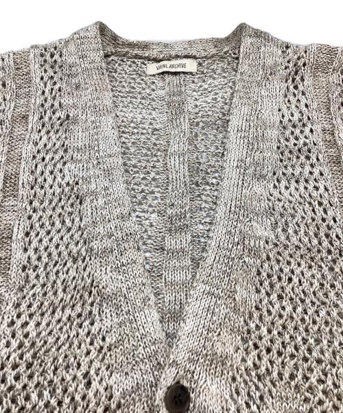 vainl archive（ヴァイナルアーカイブ）vainl archive (ヴァイナルアーカイブ) JEFF-VEST VASK24S006 ジェフベスト ベージュ サイズ:Sの古着・服飾アイテム