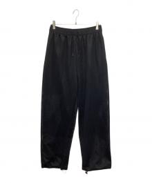 WILLY CHAVARRIA（ウィリーチャバリア）の古着「MESH LONG PANTS / メッシュロングパンツ　BSC508」｜ブラック