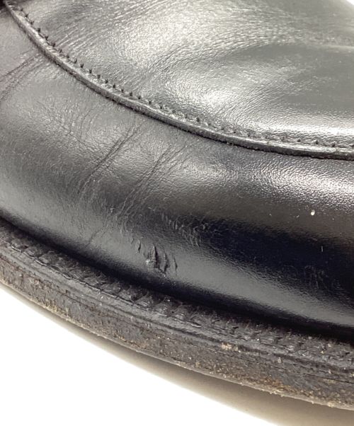 Alden（オールデン）Alden (オールデン) International Gallery (インターナショナルギャラリー) 別注Vチップシューズ 54312 BEAMS モディファイドラスト ブラック サイズ:6 1/2Dの古着・服飾アイテム