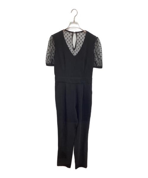 JENNE（ジェンヌ）JENNE (ジェンヌ) ドットシアーワンピース　J20ss-o137 ブラック サイズ:Sの古着・服飾アイテム