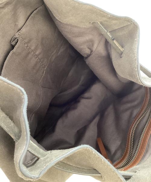 acote（アコーテ）acote (アコーテ) スエードトートバッグ グレーの古着・服飾アイテム