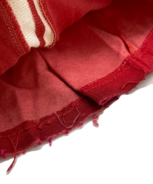 MM6 Maison Margiela（エムエムシックスメゾンマルジェラ）MM6 Maison Margiela (エムエムシックスメゾンマルジェラ) サイドライントラックパンツ レッド サイズ:Mの古着・服飾アイテム