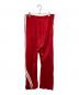 MM6 Maison Margiela (エムエムシックスメゾンマルジェラ) サイドライントラックパンツ レッド サイズ:M：4000円