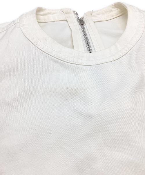 sacai（サカイ）sacai (サカイ) アシンメトリーペイズリーバンダナ 切替 ワンピース 16-02795 ホワイト サイズ:Mの古着・服飾アイテム