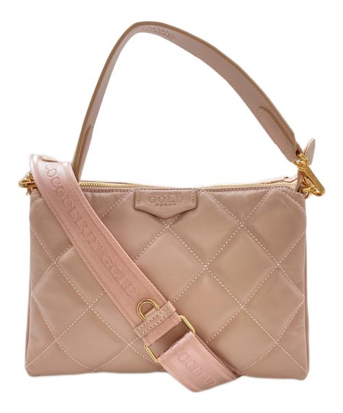 COCOCELUX GOLD（ココセリュックスゴールド）COCOCELUX GOLD (ココセリュックスゴールド) ショルダーバッグ ピンクの古着・服飾アイテム