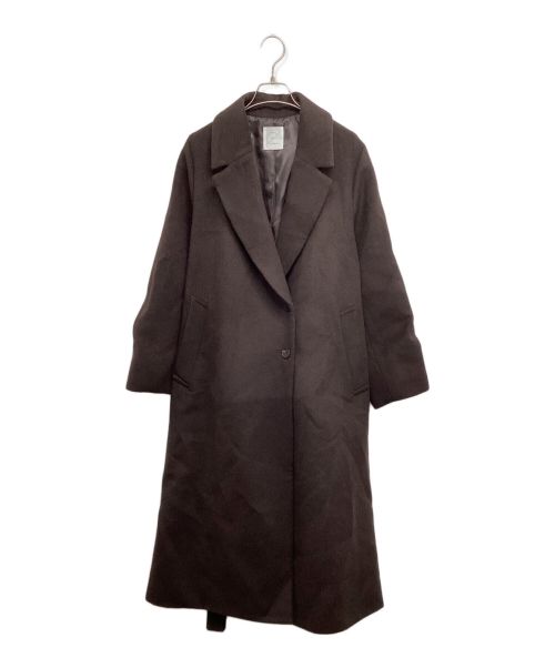 crewre（クルー）crewre (クルー) チェスターコート　cr24aw01042 ブラウン サイズ:1の古着・服飾アイテム