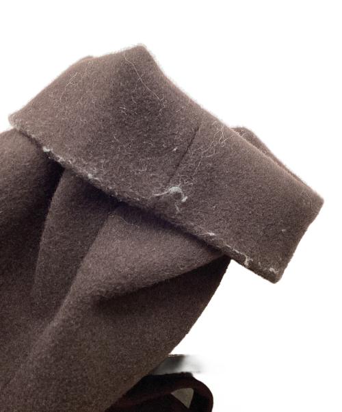 crewre（クルー）crewre (クルー) チェスターコート　cr24aw01042 ブラウン サイズ:1の古着・服飾アイテム