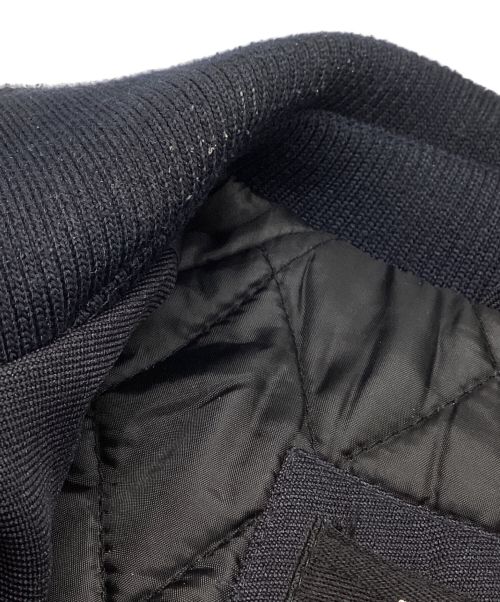 New Era（ニューエラ）New Era (ニューエラ) YOHJI YAMAMOTO (ヨウジヤマモト) Wool Coach Jacket HR-Y30-145 ウールコーチジャケット ブラック サイズ:Mの古着・服飾アイテム