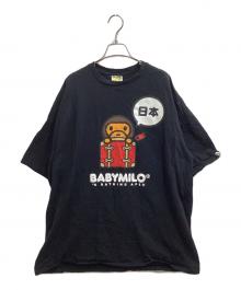 A BATHING APE（ア ベイシング エイプ）の古着「Tシャツ 002TEK721003F」｜ブラック