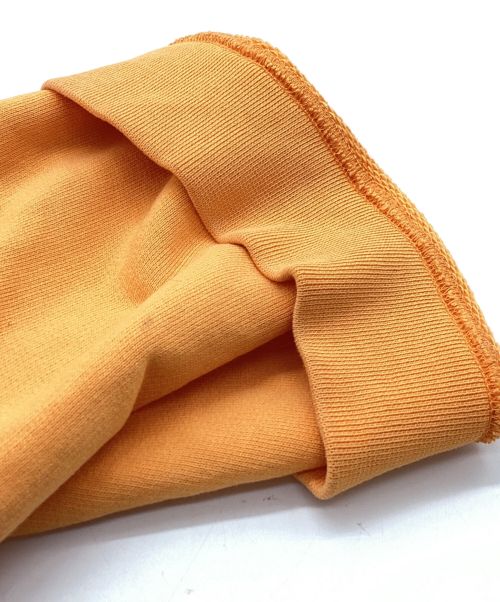 Maison Margiela（メゾンマルジェラ）Maison Margiela (メゾンマルジェラ) Garment Dyed Short Sweat S30GU0070 18AW Martin Margiela マルタンマルジェラ ショート丈スウェット オレンジ サイズ:44の古着・服飾アイテム