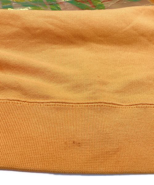 Maison Margiela（メゾンマルジェラ）Maison Margiela (メゾンマルジェラ) Garment Dyed Short Sweat S30GU0070 18AW Martin Margiela マルタンマルジェラ ショート丈スウェット オレンジ サイズ:44の古着・服飾アイテム