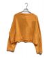 Maison Margiela (メゾンマルジェラ) Garment Dyed Short Sweat S30GU0070 18AW Martin Margiela マルタンマルジェラ ショート丈スウェット オレンジ サイズ:44：15000円