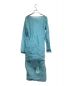 FUMIKA UCHIDA (フミカウチダ) Stretch Taffeta/LAYERED DRESS FU-N-OP002  ブルー サイズ:38：13000円