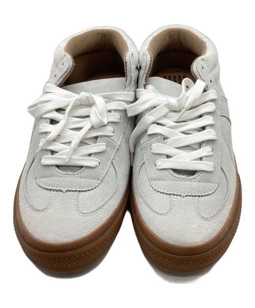 reproduction of found（リプロダクションオブファウンド）REPRODUCTION OF FOUND (リプロダクションオブファウンド) ハーフカットジャーマントレーナー ホワイト サイズ:44（27.5～28）の古着・服飾アイテム