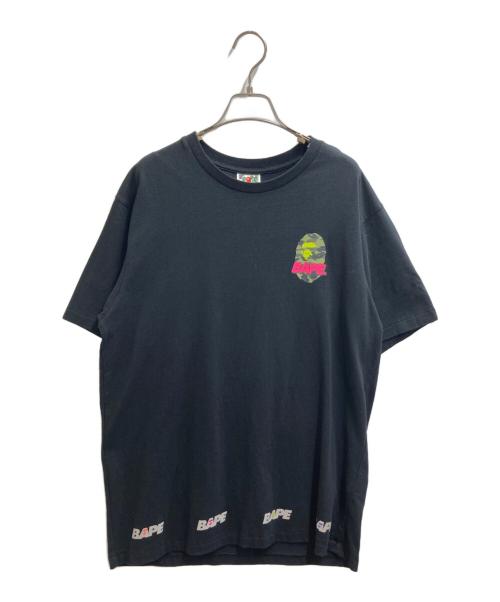 A BATHING APE（ア ベイシング エイプ）A BATHING APE (ア ベイシング エイプ) Tシャツ / 001TEF201095X ブラック サイズ:Lの古着・服飾アイテム