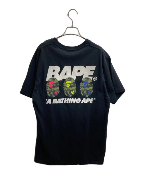 A BATHING APE（ア ベイシング エイプ）A BATHING APE (ア ベイシング エイプ) Tシャツ / 001TEF201095X ブラック サイズ:Lの古着・服飾アイテム