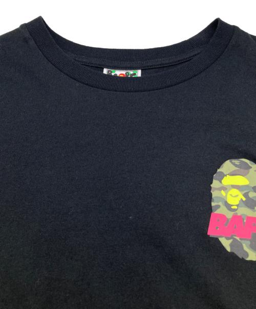 A BATHING APE（ア ベイシング エイプ）A BATHING APE (ア ベイシング エイプ) Tシャツ / 001TEF201095X ブラック サイズ:Lの古着・服飾アイテム