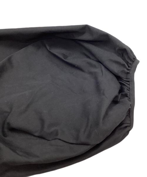 CLANE（クラネ）CLANE (クラネ) PUFF SLEEVE GATHER BLOUSE / パフショルダーギャザーブラウス / 16122-4282 ブラック サイズ:2の古着・服飾アイテム