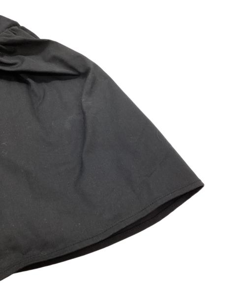 CLANE（クラネ）CLANE (クラネ) PUFF SLEEVE GATHER BLOUSE / パフショルダーギャザーブラウス / 16122-4282 ブラック サイズ:2の古着・服飾アイテム