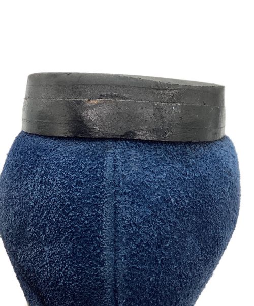 LOUIS VUITTON（ルイ ヴィトン）LOUIS VUITTON (ルイ ヴィトン) スエード チェーン LVサークル ローファー / SC0126 ブルー サイズ:35の古着・服飾アイテム