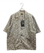 Needlesニードルズ）の古着「CABANA SHIRT DOUBLE WEAVE JQ. KP104A カバナシャツ」｜ブラック
