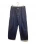 Graphpaper（グラフペーパー）の古着「Selvage Denim Two Tuck Pants GU241-40188RB セルビッジデニム2タックパンツ」｜インディゴ