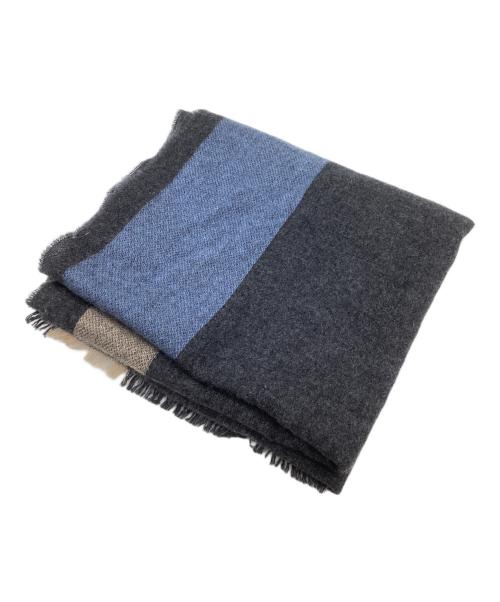 JOHNSTONS OF ELGIN（ジョンストンズオブエルガン）JOHNSTONS OF ELGIN (ジョンストンズオブエルガン) カシミヤマフラー / Cashmere scarf / スコットランド製 /  Made in Scotland グレーの古着・服飾アイテム