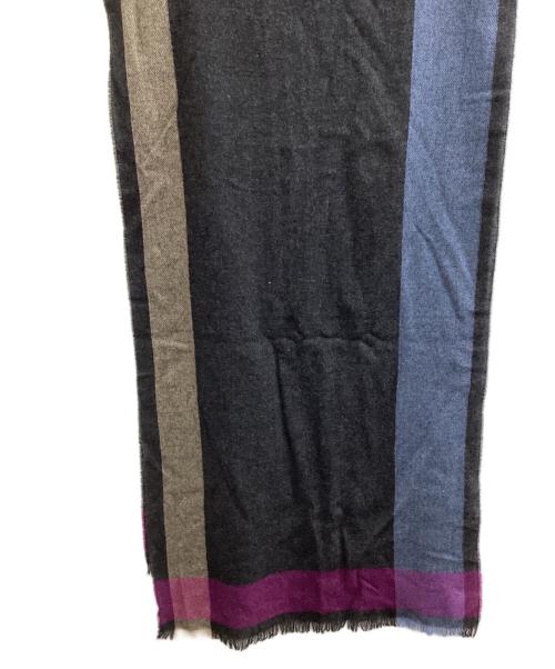 JOHNSTONS OF ELGIN（ジョンストンズオブエルガン）JOHNSTONS OF ELGIN (ジョンストンズオブエルガン) カシミヤマフラー / Cashmere scarf / スコットランド製 /  Made in Scotland グレーの古着・服飾アイテム