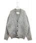 TODAYFUL（トゥデイフル）の古着「Brashed Vneck Cardigan 12320520 ブラッシュドVネックカーディガン」｜グレー