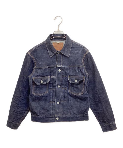 SUGAR CANE（シュガーケーン）SUGAR CANE (シュガーケーン) 14.25oz. DENIM JACKE 1953 MODEL Lot1953 2nd セカンド Gジャン セルビッチ 濃紺 インディゴ サイズ:38の古着・服飾アイテム