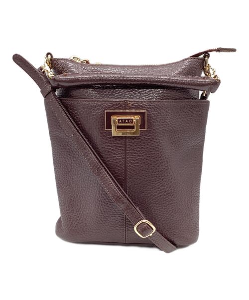 ATAO（アタオ）ATAO (アタオ) ショルダーバッグ　holiday ブラウンの古着・服飾アイテム