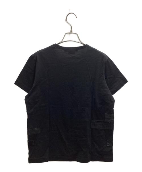 JUNYA WATANABE COMME des GARCONS（ジュンヤワタナベ コムデギャルソン）JUNYA WATANABE COMME des GARCONS ((ジュンヤワタナベ コムデギャルソン) 装飾Tシャツ ブラック サイズ:Sの古着・服飾アイテム