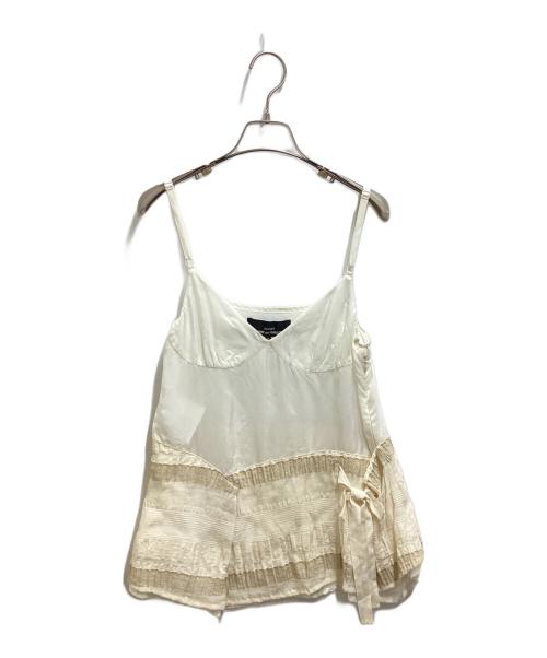 tricot COMME des GARCONS（トリココムデギャルソン）tricot COMME des GARCONS (トリココムデギャルソン) キャミソール TS-B059 アイボリー サイズ:Sの古着・服飾アイテム