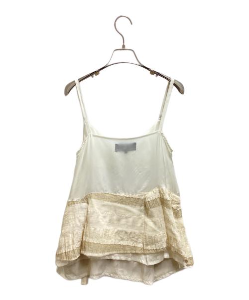 tricot COMME des GARCONS（トリココムデギャルソン）tricot COMME des GARCONS (トリココムデギャルソン) キャミソール TS-B059 アイボリー サイズ:Sの古着・服飾アイテム